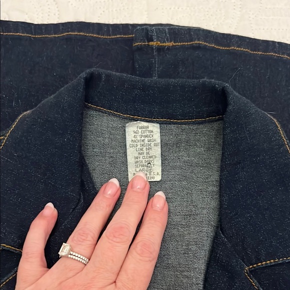 RARE⭐️💫Vintage Y2K Frankie B. Denim Jumpsuit - Picture 8 of 8